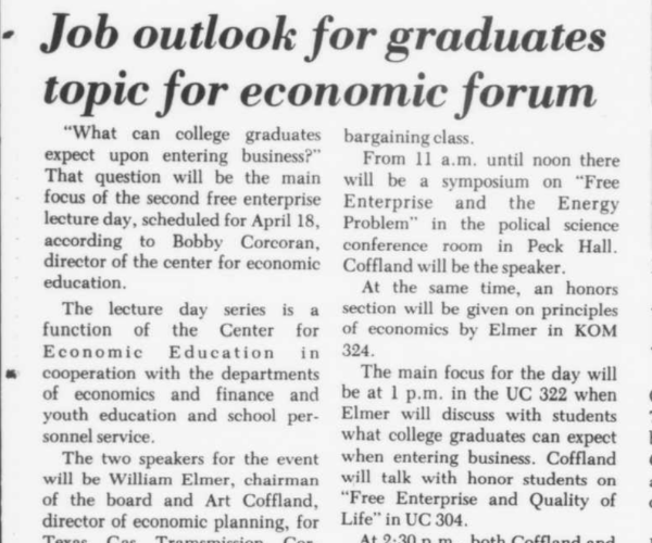 MTSU Center for Economic Education established
